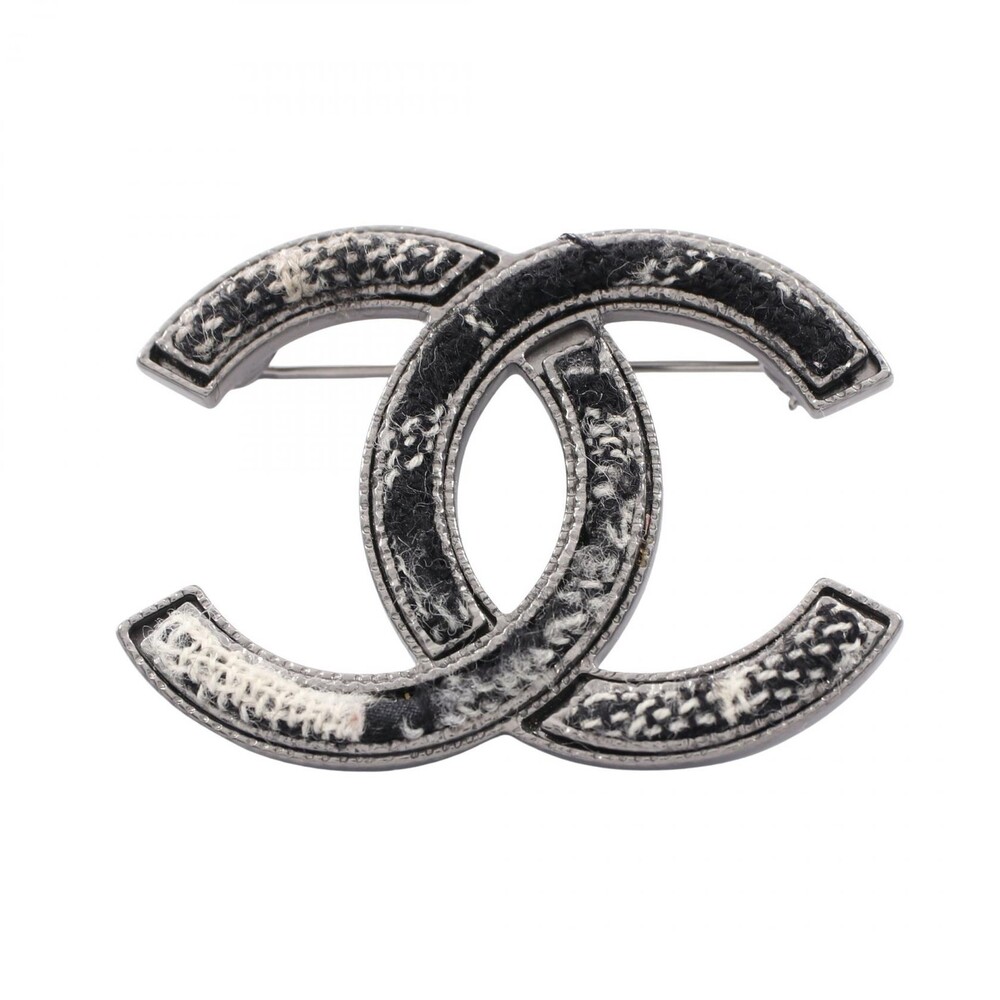 Chanel A13A Coco Mark Brooch Stainless #282025C57B